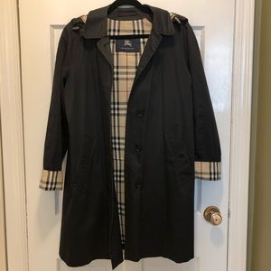 Burberry London Rain Coat with Hood